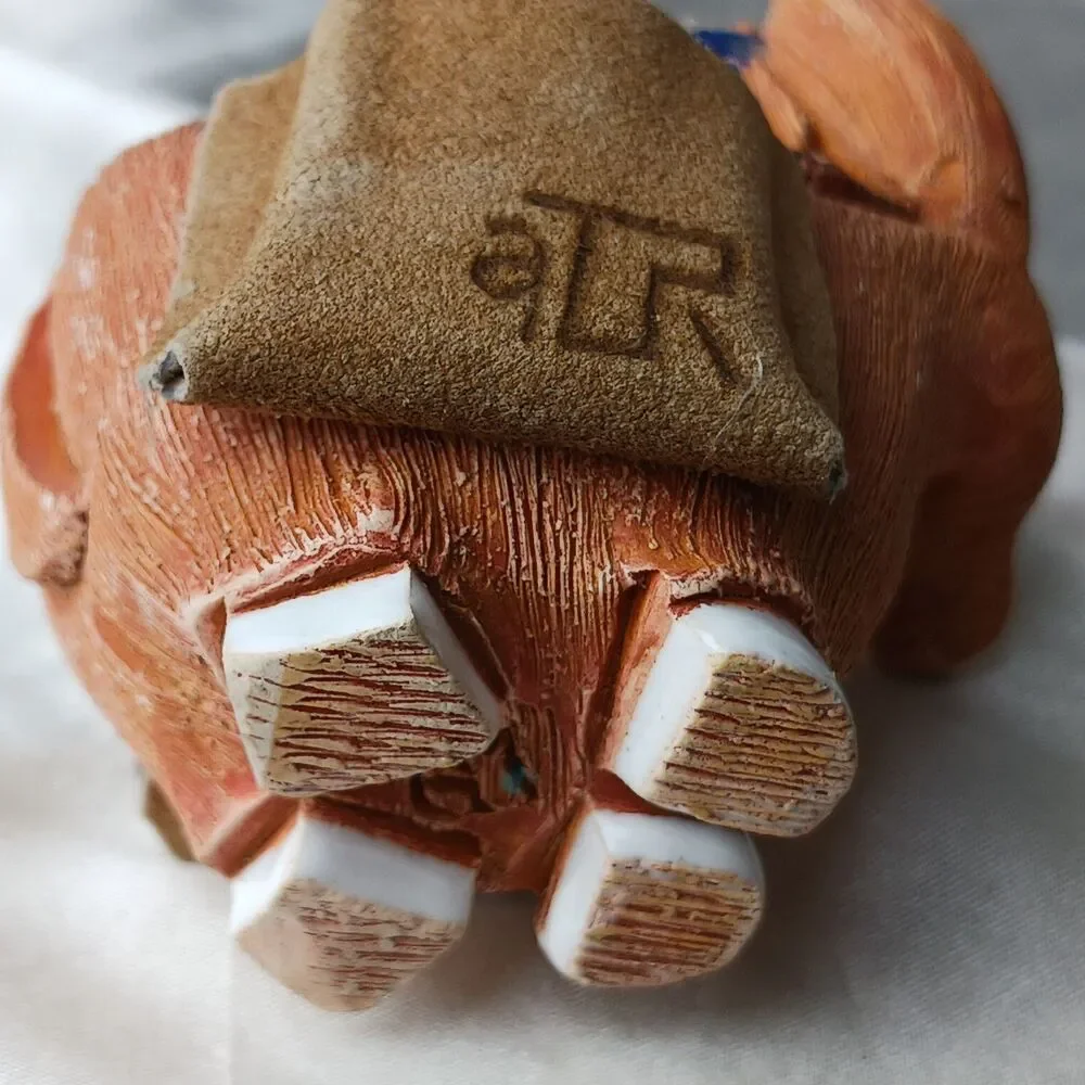 Vintage Artesania Rinconada Art Pottery Hand Crafted Clay Figurine- DONKEY